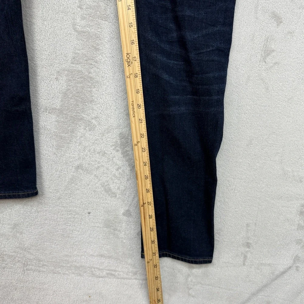 J.Crew 250 Skinny Jeans Mens 28x32 Dark Indigo Kurabo Japanese Dark Denim Preppy